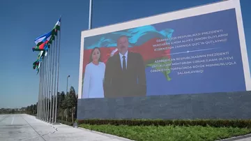 Ozbakistana seferle bagli Prezidentin Metbuat Xidmetinin yekun videosu