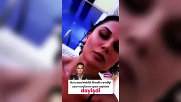 Natavan Həbibi yeni görünüşdə videosunu yayımlayıb