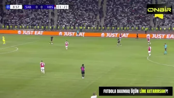 “Sabah” 0 : 1 Hapoel”—Zlatanoviç 10`