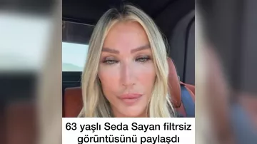 63 yaşlı türkiyəli müğənni Seda Sayan filtrsiz görüntülərini paylaşıb