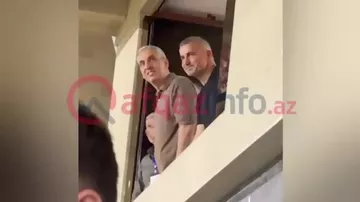 Qurban Qurbanov matçı belə izlədi