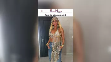 Xalq artisti tərzi ilə diqqət çəkdi 1