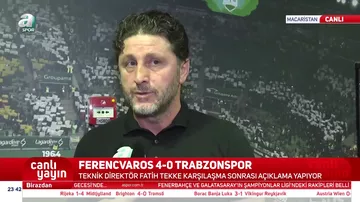 "Trabzonsopr"un baş məşqçisi Fatik Tekke istefa verdi