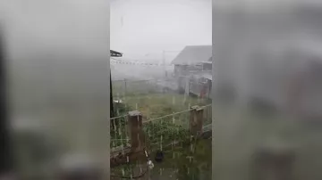 Xoşbulağa dolu düşdü