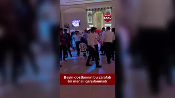 Bəyin dostlarının zarafatı müzakirə yaratdı