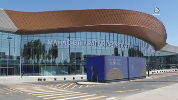 Prezident İlham Əliyev Qırğızıstana işgüzar səfərə gəlib