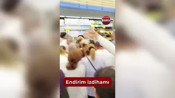 Bakıda görünməmiş izdiham 2