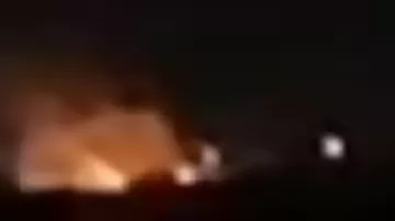 В Горанбойском районе произошел пожар