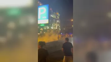 Протесты против миграции в Мадриде
