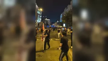 Протесты против миграции в Мадриде2