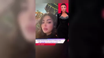 Vəfa Şərifovaya həyat yoldaşından 12 min avroluq saat hədiyyə