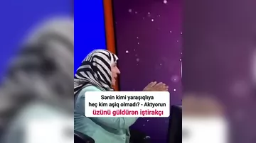 Qadınla Oktay Kaynarcanın səmimi söhbəti diqqət çəkib