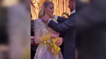 Çağla Öz ve Kara Haydar’ın toyunda taxılan qızıllar gündəm oldu!