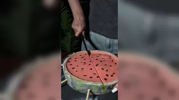 Арбузное мороженое