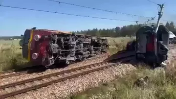 Поезд сошел с рельсов в Польше, есть пострадавшие