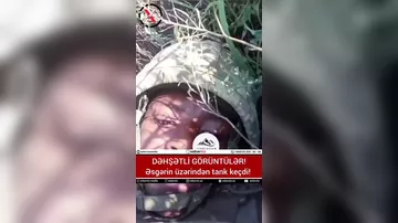 Əsgərin üzərindən tankın keçdiyi inanılmaz anlar