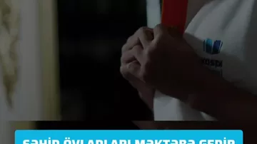 Bu il 2020-ci ildə doğulmuş şəhid övladları da məktəbə gedir