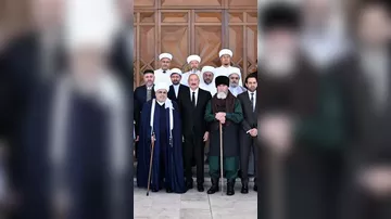 Prezident İlham Əliyevin sosial şəbəkə hesablarında beynəlxalq konfransların iştirakçılarının qəbuluna dair video paylaşılıb