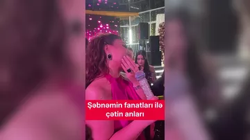 Şəbnəmin fanatları ilə çətin anları