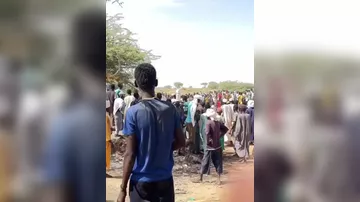 Обрушение золотой шахты в Судане