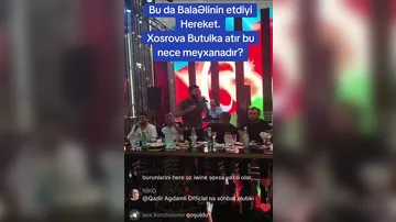 Meyxanaçılar arasında dava: Balaəli meyxanaçıya butulka atdı