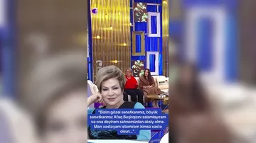 Afaq Bəşirqızının adını çəkib ağladı