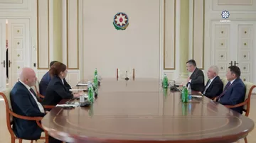 Prezident İlham Əliyev TDT-yə üzv ölkələrin təhlükəsizlik üzrə rəhbər şəxslərini qəbul edib (AZƏRTAC)