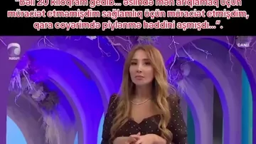 Kazım Can canlı efirdə arıqlamağının səbəbini canlıefirdə etiraf etdi