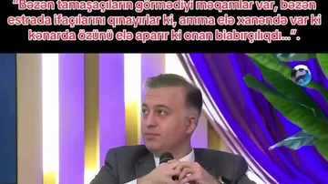 Hüseyn Məhəmmədoğlu efirdə xan'ndələr haqqında iddialı açıqlama etdi