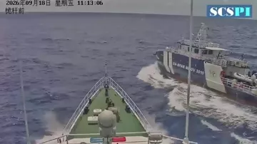 В Южно-Китайском море произошло столкновение китайского и филиппинского судов