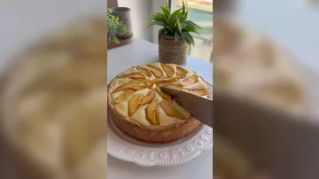 Как приготовить персиковый сметанник