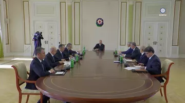 Prezident İlham Əliyevin sədrliyi ilə dağ-mədən və metallurgiya sənayesinin inkişafına dair Dövlət Proqramına həsr olunmuş müşavirə keçirilib (AZƏRTAC)