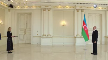 Prezident İlham Əliyev Estoniyanın Azərbaycanda yeni təyin olunmuş səfirini qəbul edib