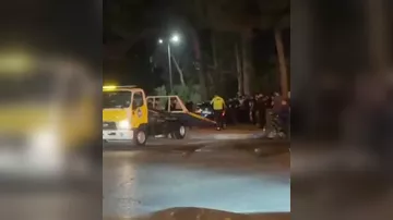 Sumqayıtda iki avtomobil toqquşub