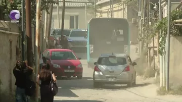 Bakıda ''Cantəpə''adlanan ərazidə yolda bərbad vəziyyət