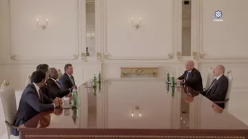 Prezident İlham Əliyev “Global Infrastructure Partners” şirkətinin rəhbərini qəbul edib (25.09.2026)