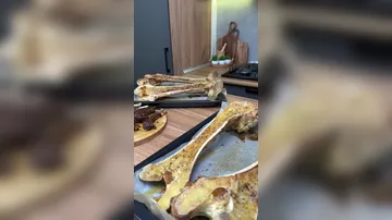 Мозговые кости, запеченные в духовке