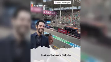 Hakan Sabancı Bakıda