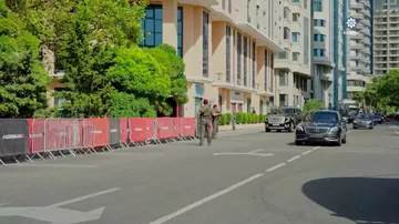 Prezident İlham Əliyev və Birinci xanım Mehriban Əliyeva Formula 1 Azərbaycan Qran-Prisinin əsas yarışına baxıblar
