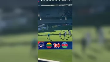 Литва-Азербайджан: 1:0