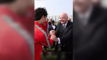 İnfantino Bakıdan paylaşım etdi