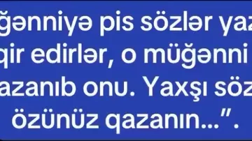 Əməkdar artist Almaz Əlısgərli canlı efirdə həmkarlarına müraciət etdi