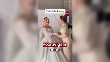 Pozitiv gəlin diqqət çəkdi