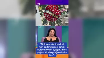 Bahar Lətifqızı canlı efirdə bibisindən danışaraq hönkür-hönkür ağladı