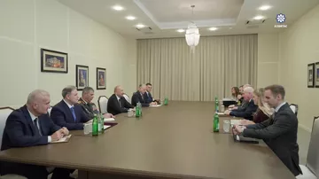 Prezident İlham Əliyev Birləşmiş Krallığın müdafiə üzrə dövlət nazirini qəbul edib -1