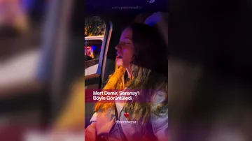 Sevgilisi Serenayla özəl anını paylaşdı