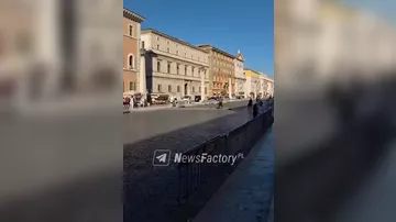 Курьез во время задержания преступника в Риме