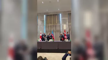 Şuşada Azərbaycan, Türkiyə və Gürcüstan müdafiə nazirlərinin üçtərəfli görüşü keçirilib