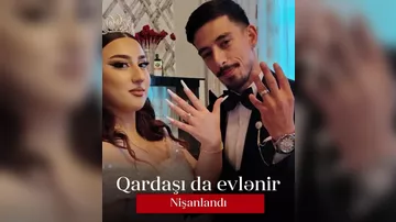 Corcun qardaşı da nişanlandı