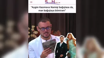 Xatun canlı yayımda Namiq Qaraçuxurlu ilə illərdir danışmadığını bildirib